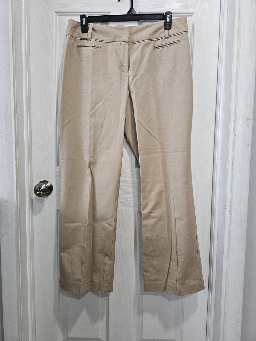 Apt. 9 Beige/Tan Straight Leg Pants